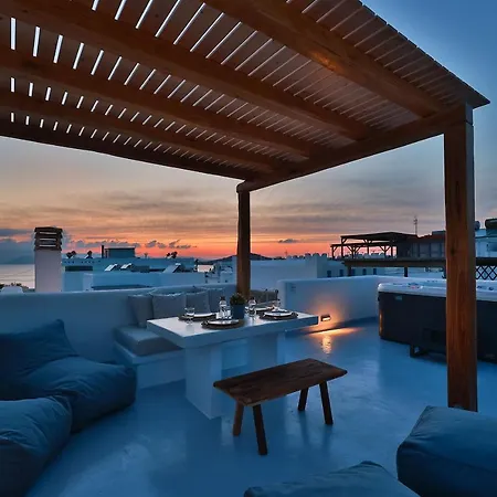 Apartment The Nine Graces - -option With Terrace And Jacuzzi Agios Prokopios (Naxos)