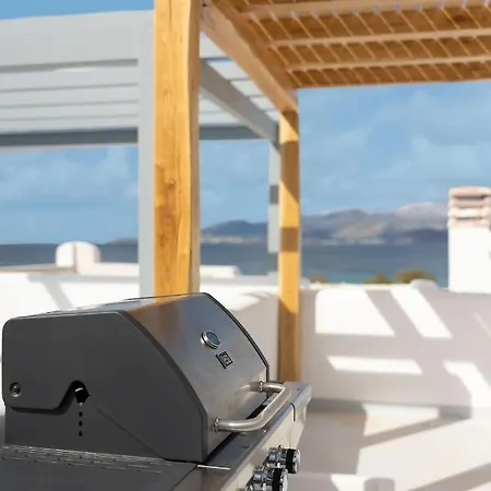 Apartment The Nine Graces -Kora, 80M From Beach, Terrace And Jacuzzi Agios Prokopios (Naxos)